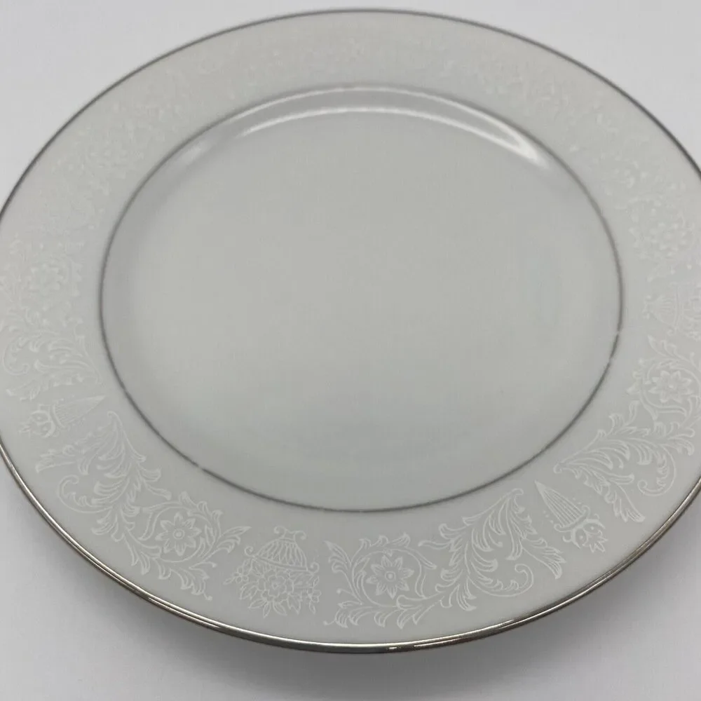 4 Vtg Crown Victoria Fine China Lovelace 6 1/2